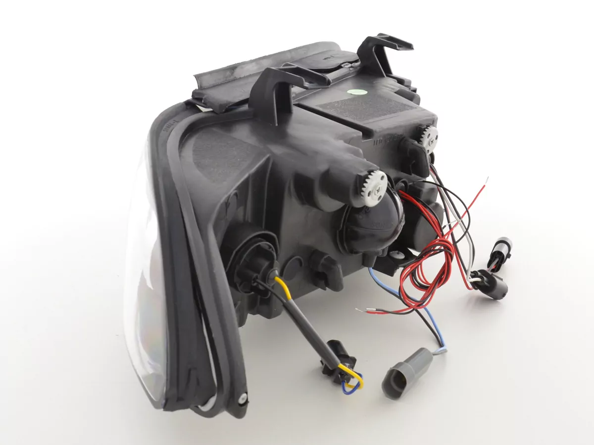 Scheinwerfer Set BMW 5er Typ E39 Bj. 95-00 schwarz