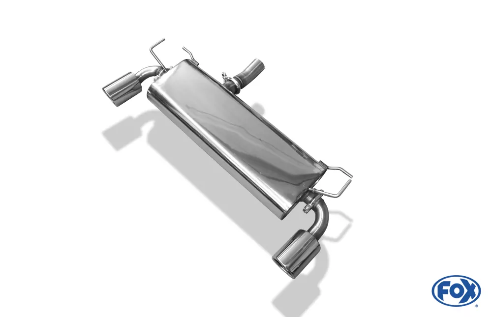 Renault Koleos Diesel  Endschalldämpfer quer Ausgang rechts/links - 1x100 Typ 17 rechts/links