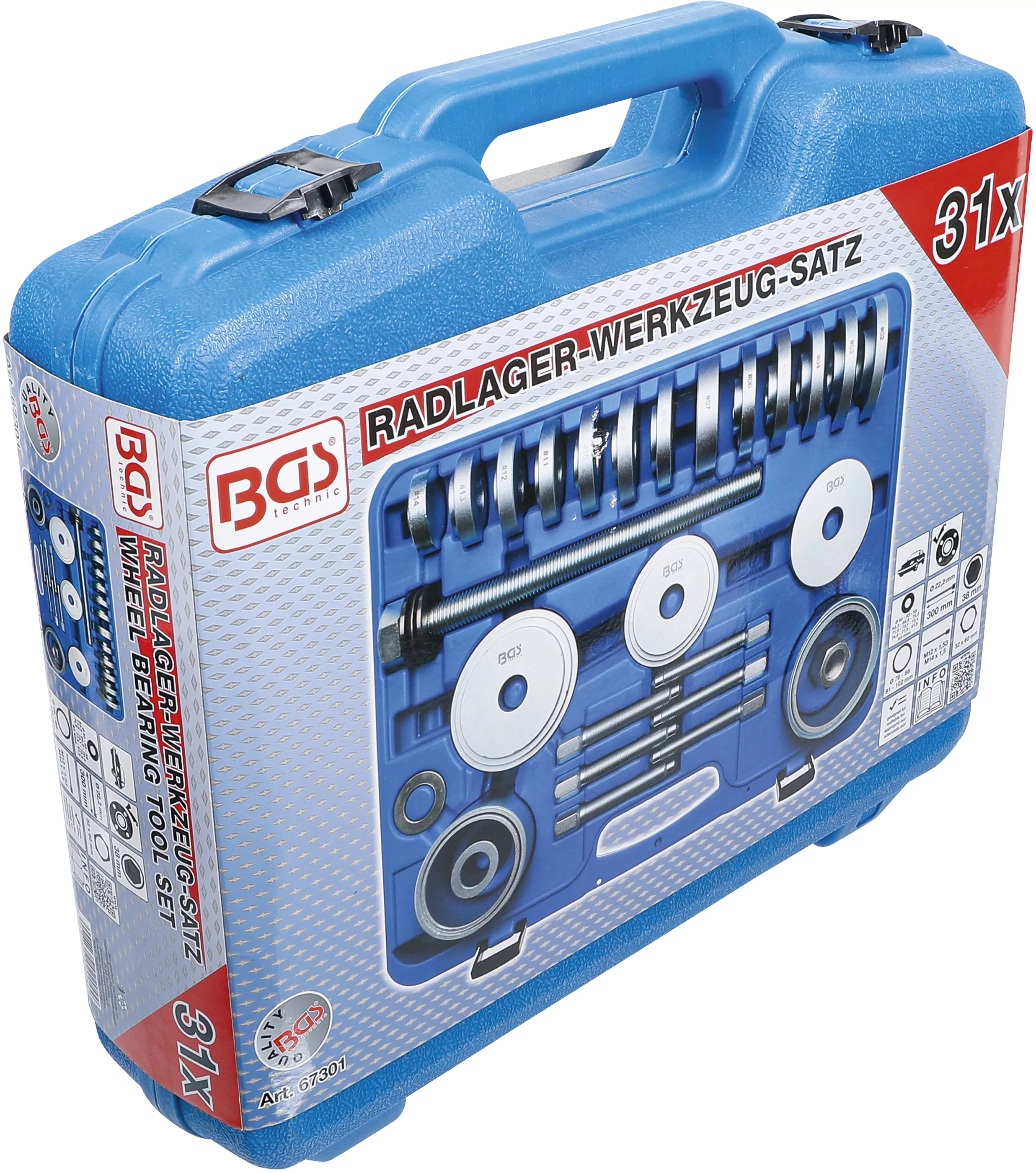 Radlager-Werkzeug-Satz | 31-tlg.
