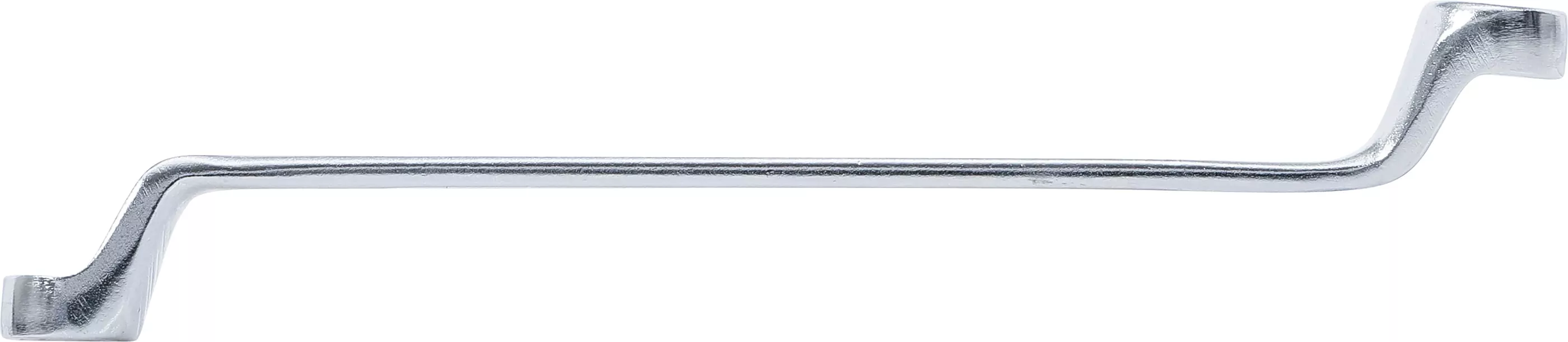 Doppel-Ringschlüssel, gekröpft | SW 14 x 15 mm