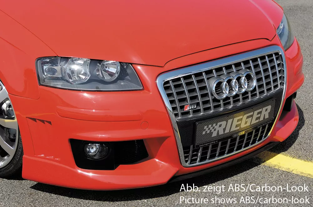 Rieger Spoilerschwert für Audi A3 (8P) | Sportback 06.05-06.08 für Spoilerstoßstange 56743 / 56744