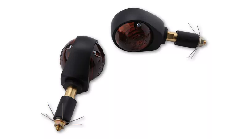 SHIN YO Lenkerendenblinker OCHSENAUGE E-geprüft