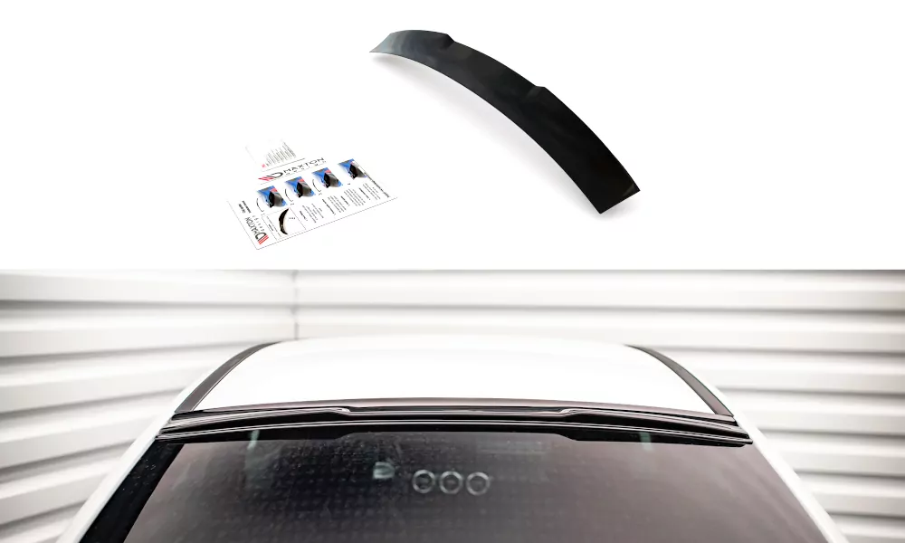 Heckscheiben Spoiler Für Mercedes A AMG-Line / A35 Limousine V177 Schwarz Hochglanz
