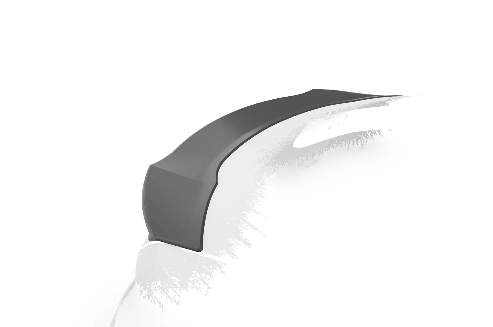 Heckflügel mit ABE für Mercedes Benz E-Klasse (A238) Cabrio HF977 Schwarz Strukturiert