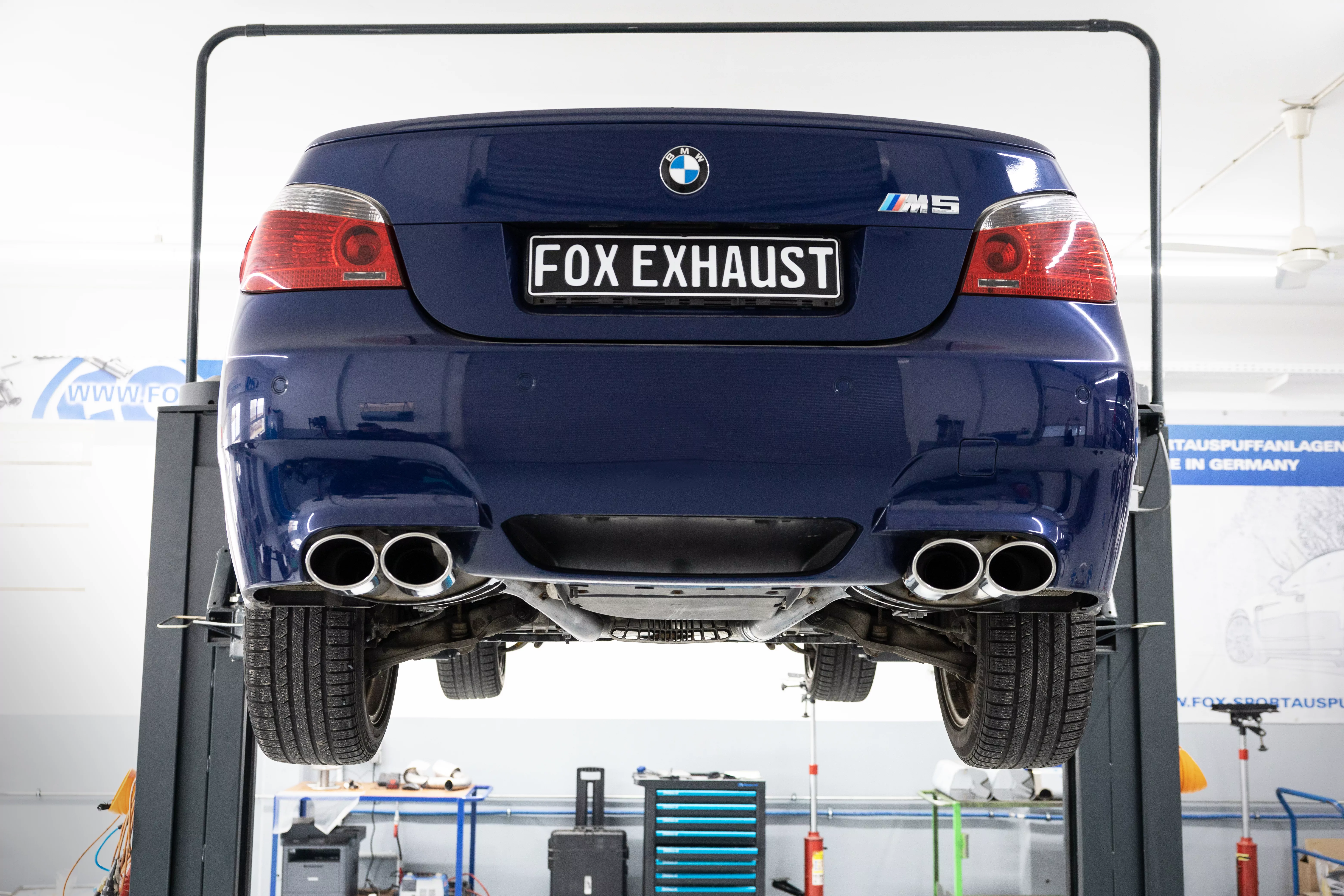 BMW E60 M5  Endschalldämpfer rechts/links - 2x115x85 Typ 32 rechts/links