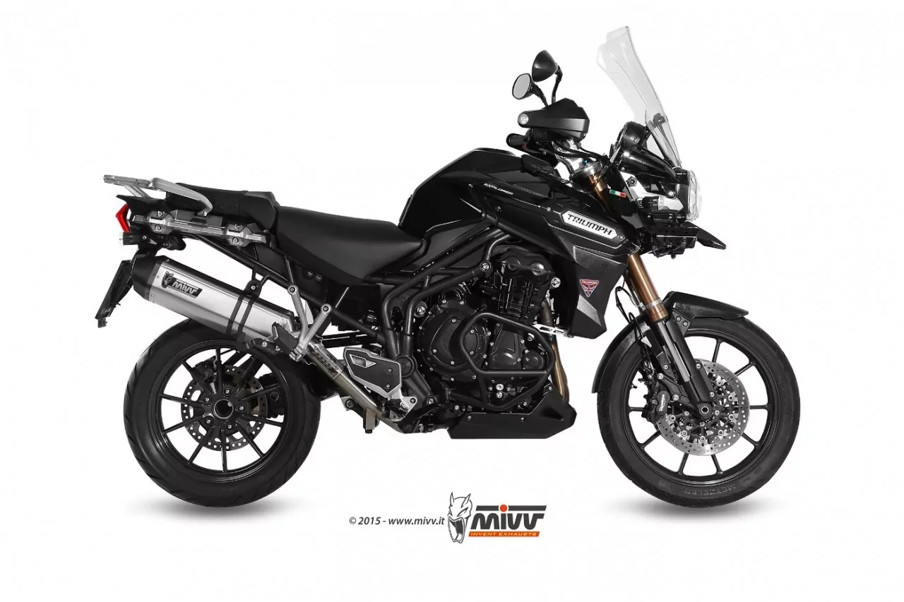 MIVV SPEED EDGE In Edelstahl Für TRIUMPH TIGER EXPLORER 1200 12-15
