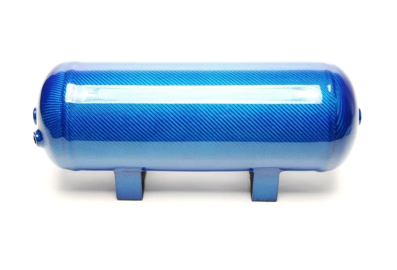 TA Technix Lufttank 11,5 Liter / Lufttank blau mit echt Carbon Furnier