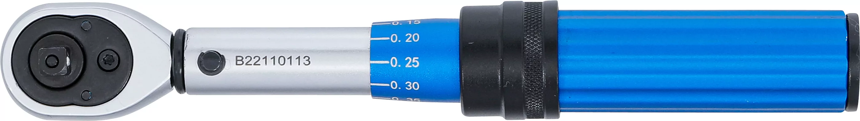 Drehmomentschlüssel | Abtrieb Außenvierkant 6,3 mm (1/4") | 1 - 6 Nm