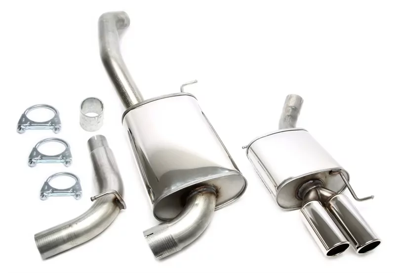 TA Technix Edelstahlanlage 2x80mm passend für VW Passat 3C Limo./Kombi/CC