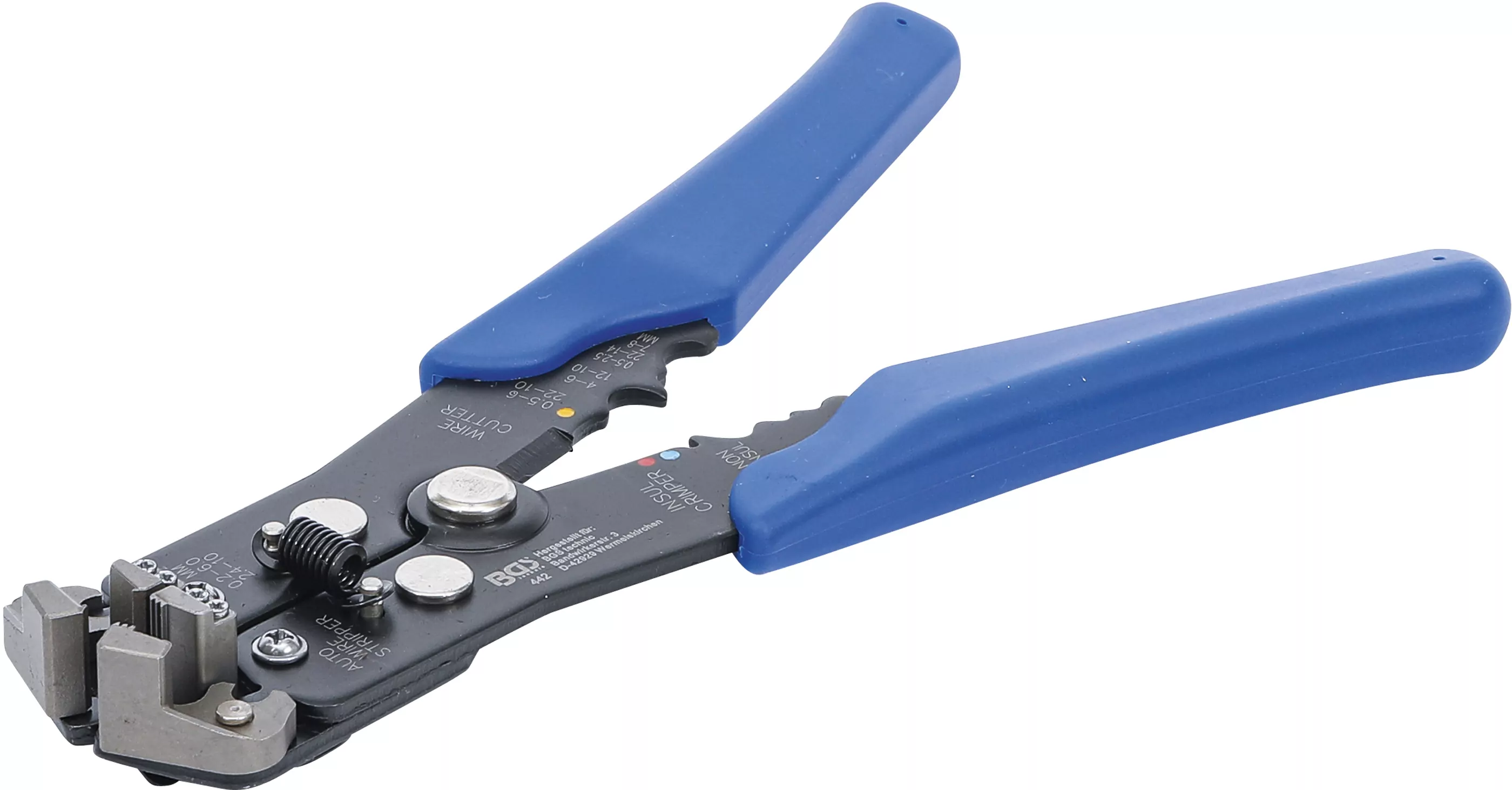 Automatische Abisolierzange | für Draht-Ø 0,13 - 6 mm² | 210 mm