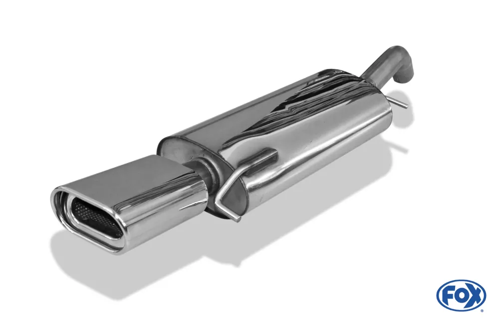 VW Corrado 16V/ VR6  Endschalldämpfer - 135x80 Typ 53