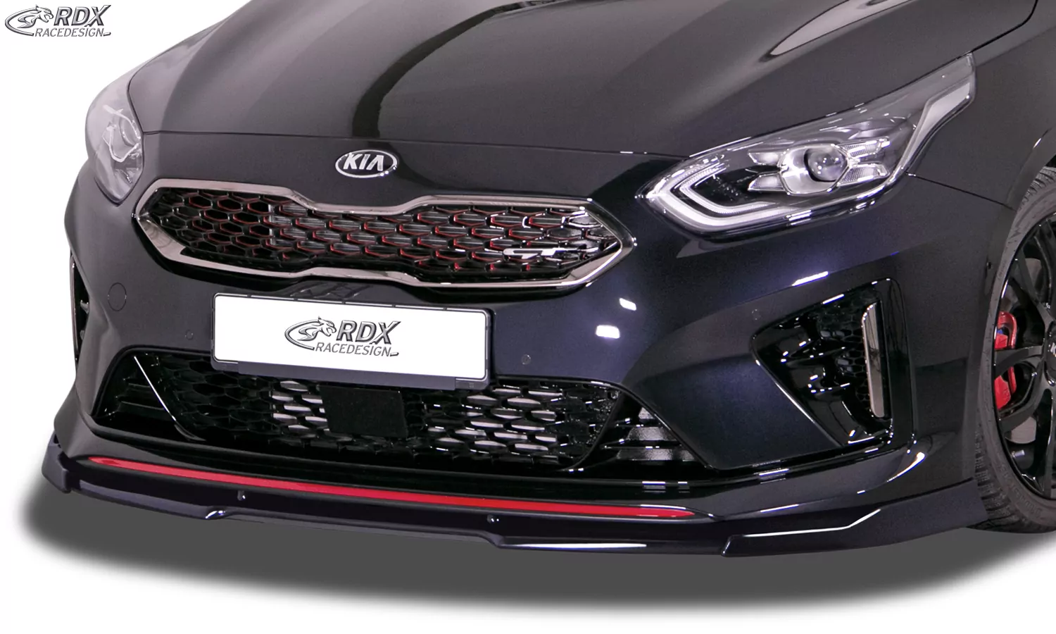 RDX Frontspoiler VARIO-X für KIA Ceed & ProCeed GT / GT-Line (CD) Frontlippe Front Ansatz Vorne Spoilerlippe