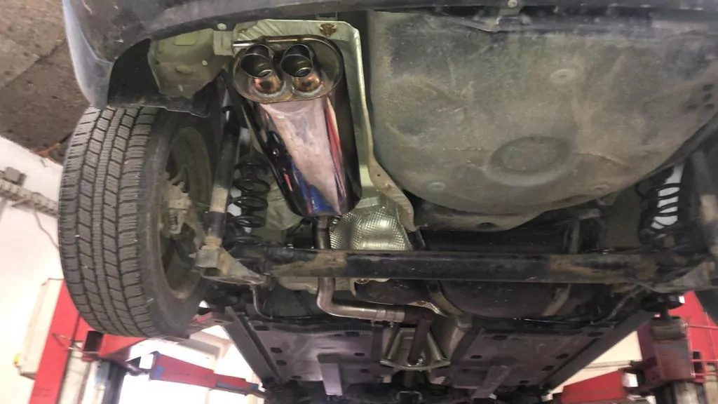 Skoda Rapid Spaceback Endschalldämpfer - 2x55 Typ 26