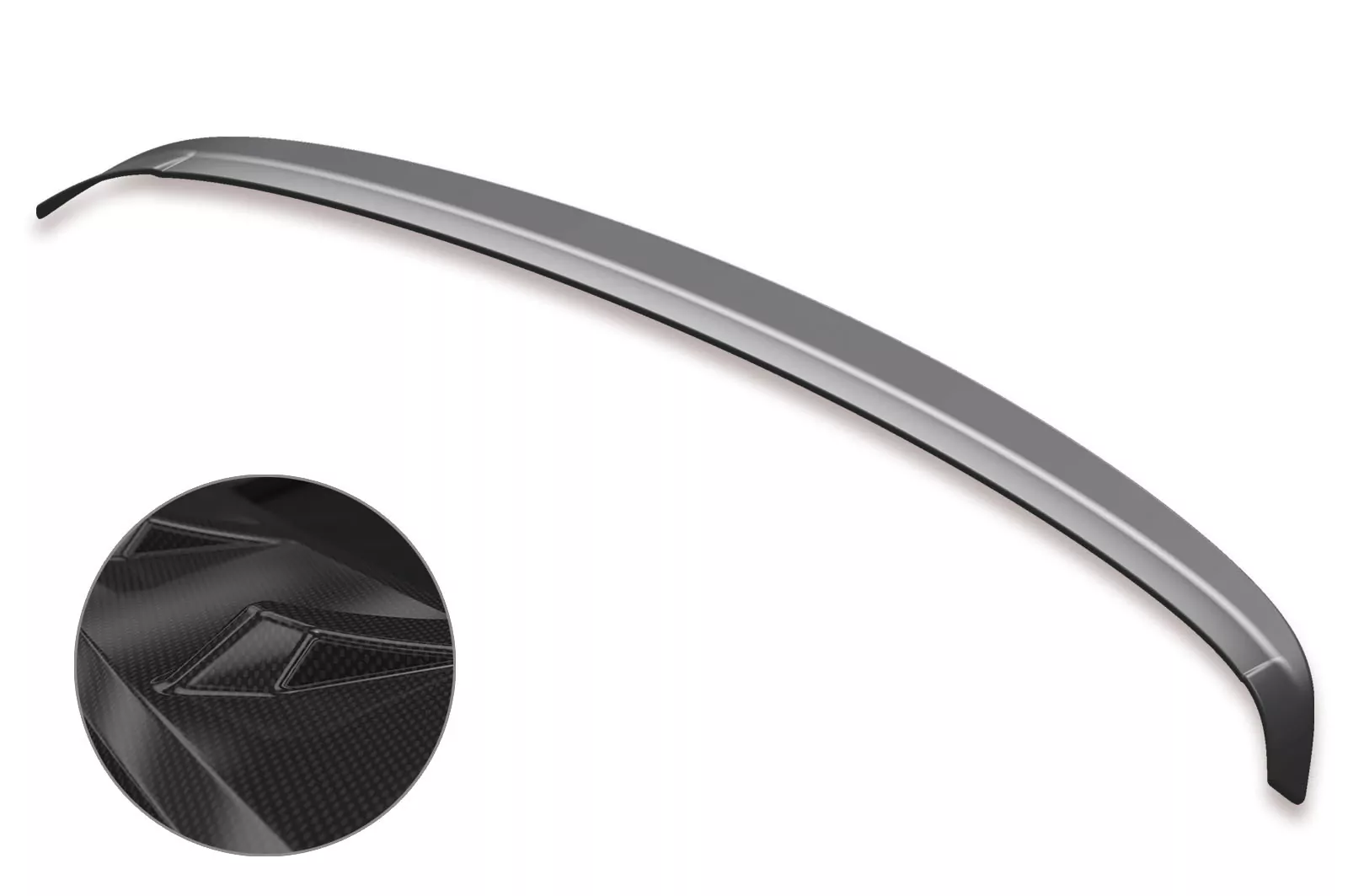 Heckflügel mit ABE für VW Golf 5 HF585-C Carbon Look Hochglanz