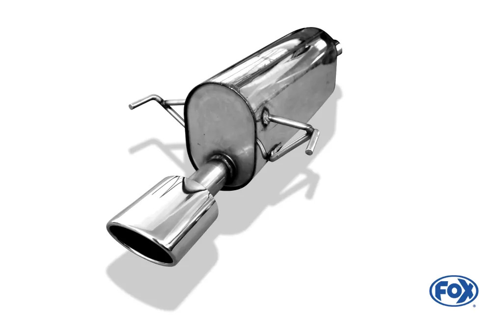 Opel Astra H/ Astra H GTC mit Ausschnitt  Endschalldämpfer einseitig - 115x85 Typ 32