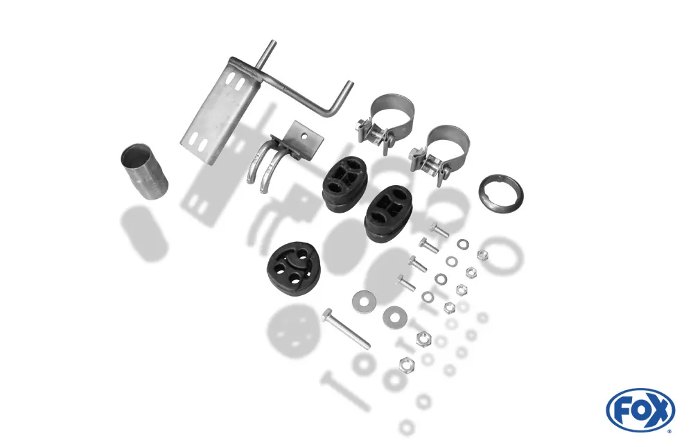 Opel Calibra A  Endschalldämpfer Ausgang rechts/links - 135x80 Typ 53 rechts/links