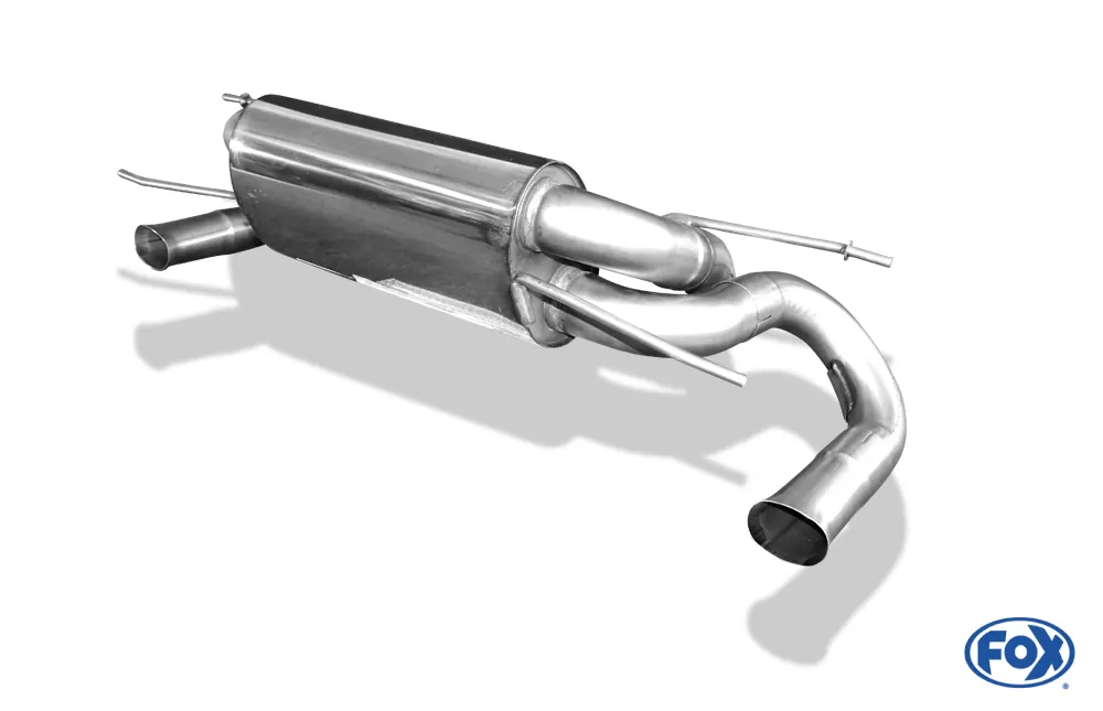 Mercedes SLS - C197  Endschalldämpfer quer Ausgang rechts/links Ø70mm - Endrohre nicht sichtbar