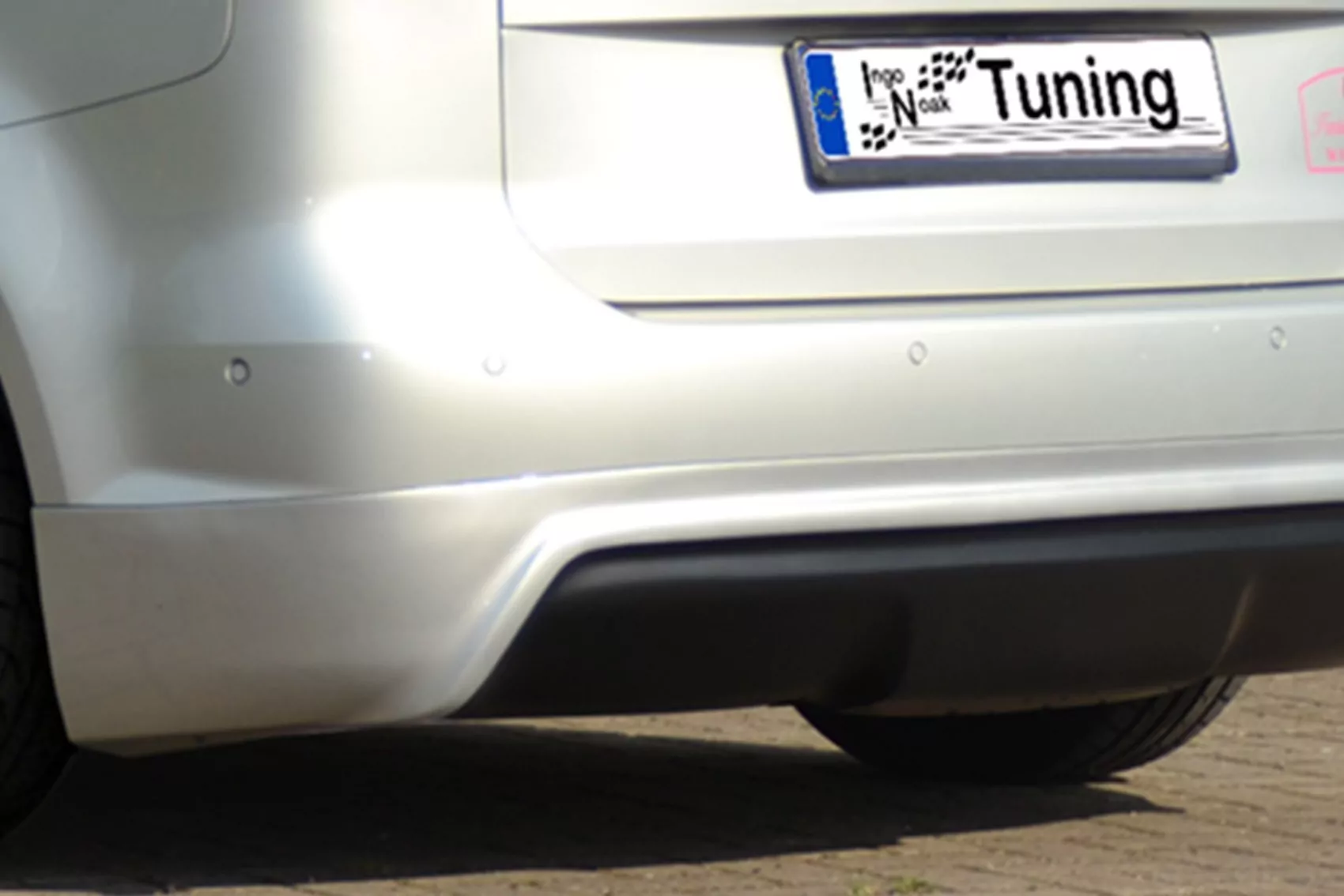 Heckansatz im R-Look für VW Touran Facelift 1T GP2