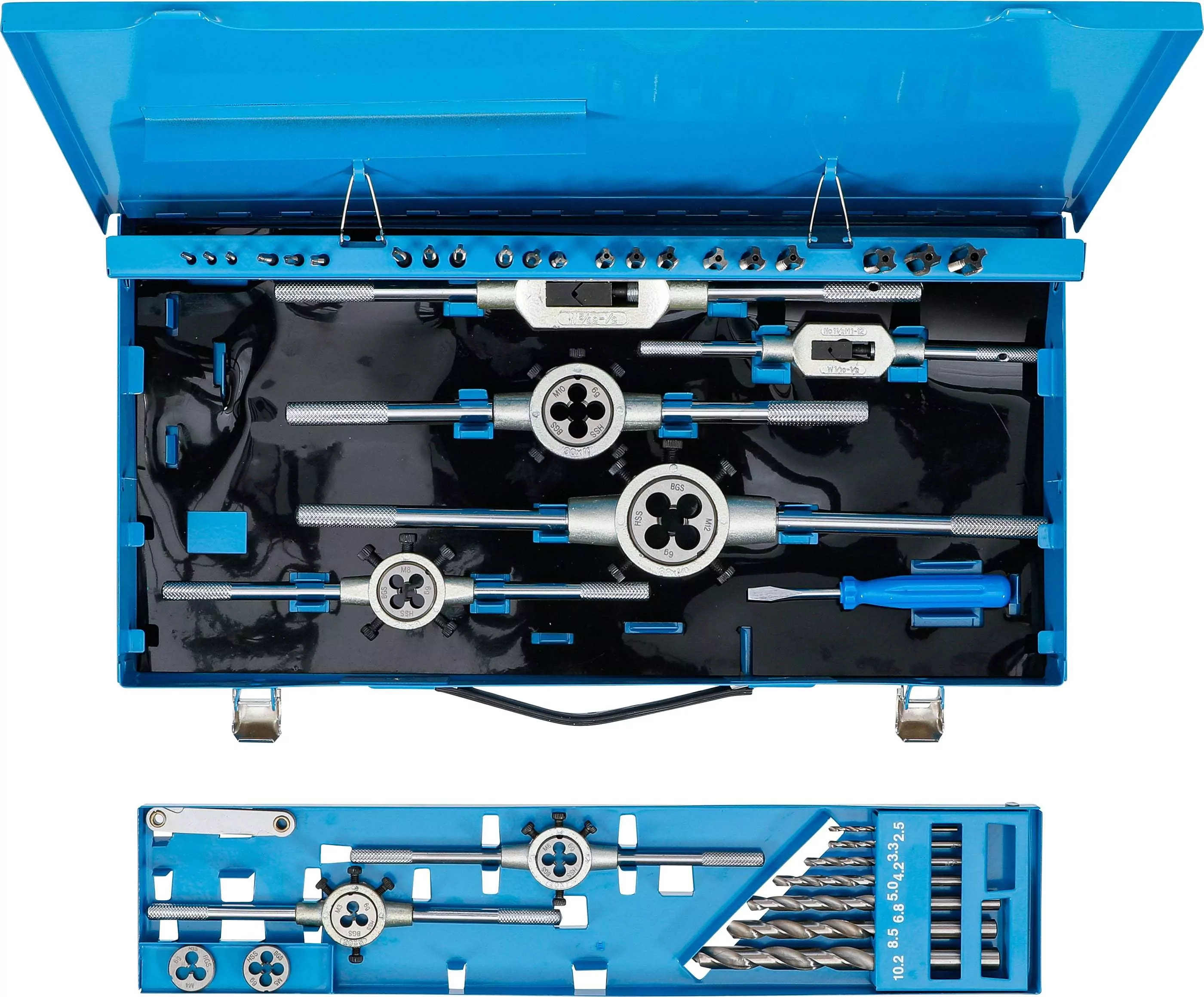 Gewindeschneid-Satz | M3 - M12 | 44-tlg.