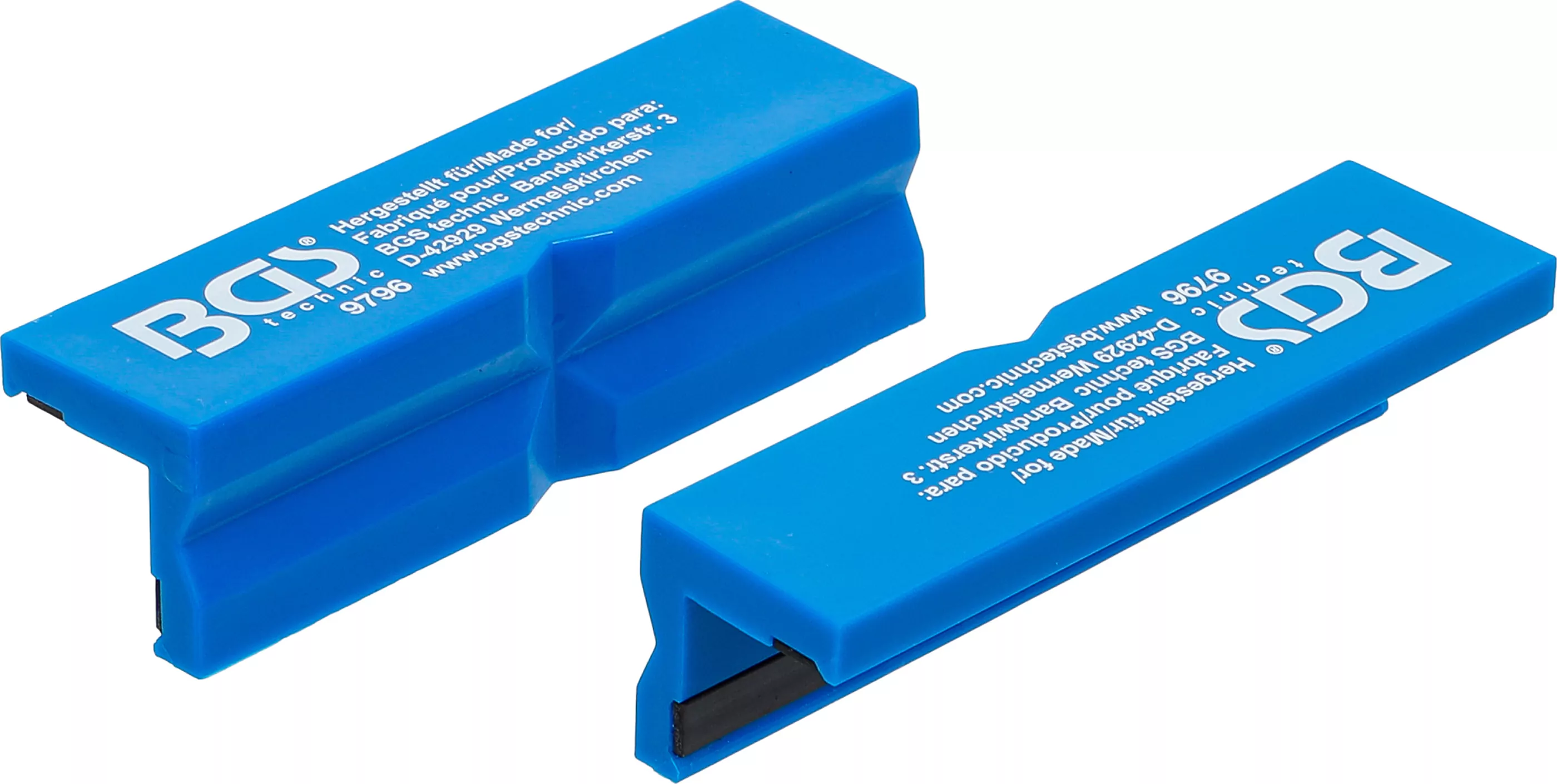 Schraubstock-Schutzbacken | Kunststoff | Breite 100 mm | 2-tlg.