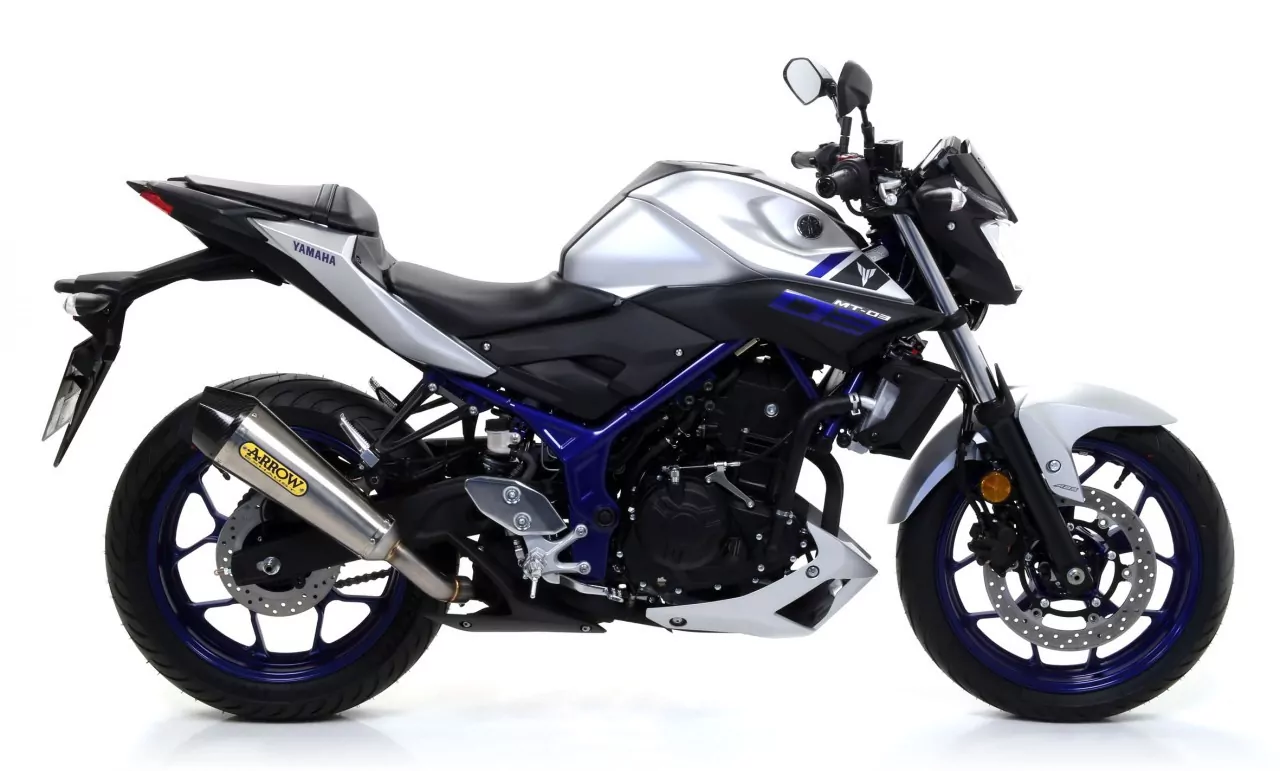 71639MI-Arrow Racing Krümmer Yamaha YZF R3 19-