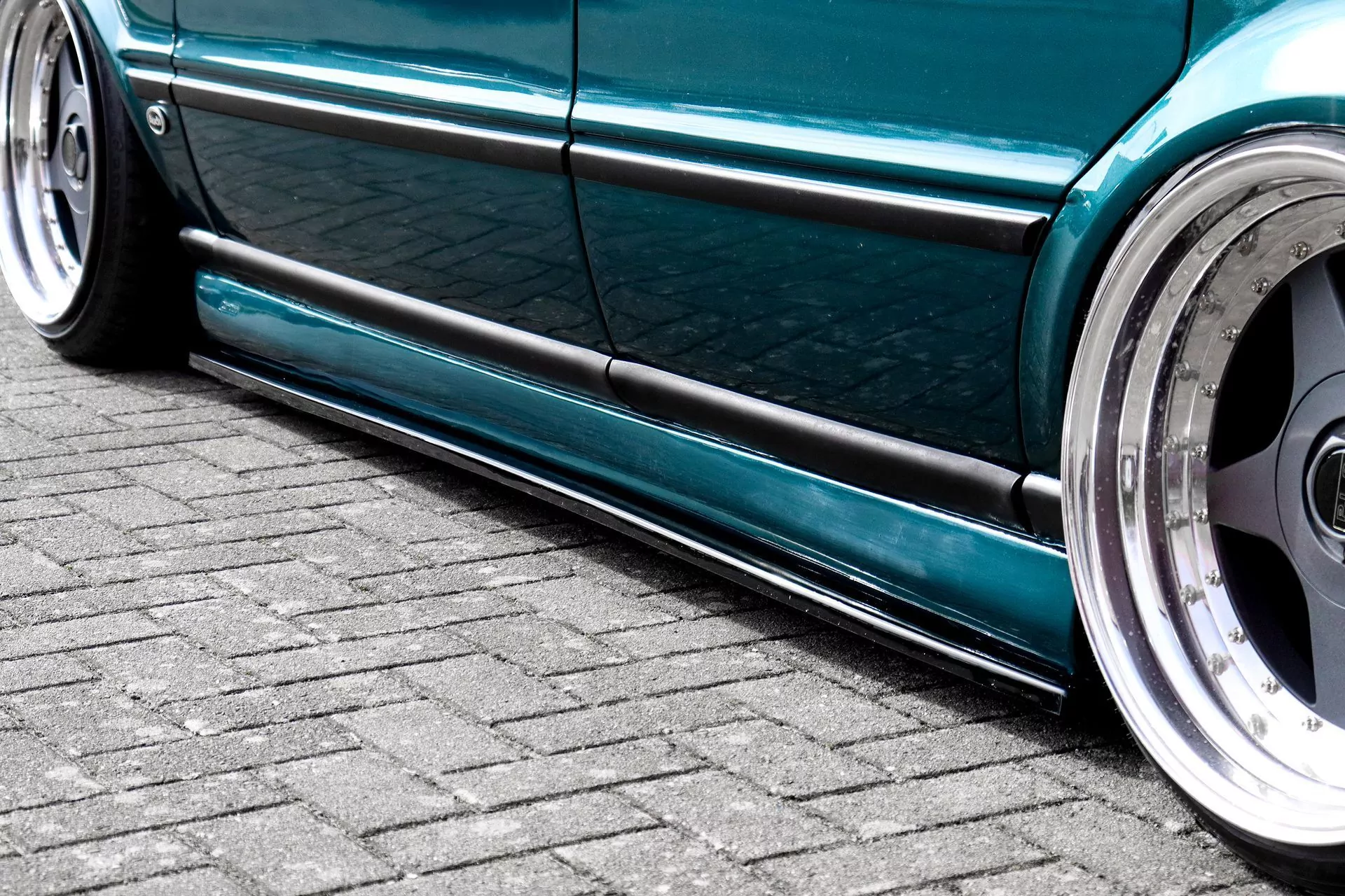 Cup Frontspoilerlippe für Audi 80 B4 mit Votex /Zender Front