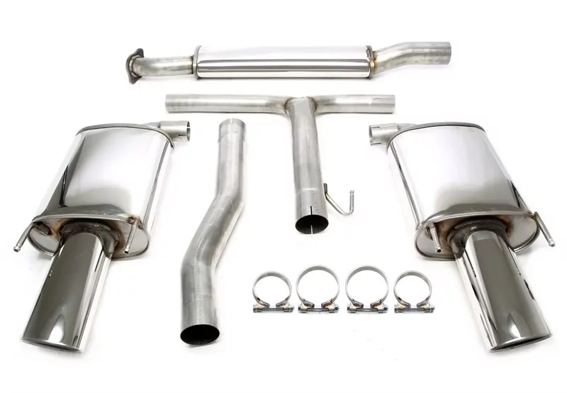 TA Technix Duplex Edelstahlanlage 1x90x120mm passend für Opel Insignia A 4/5-Türer 4WD