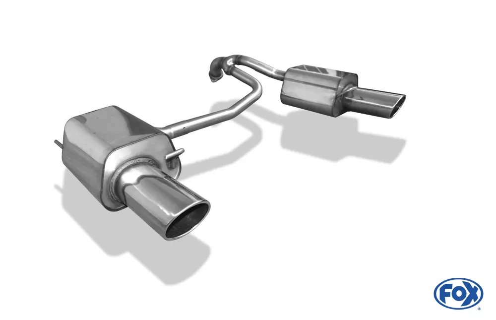 Hyundai Coupe Typ GK  Endschalldämpfer rechts/links - 129x106 Typ 32 rechts/links