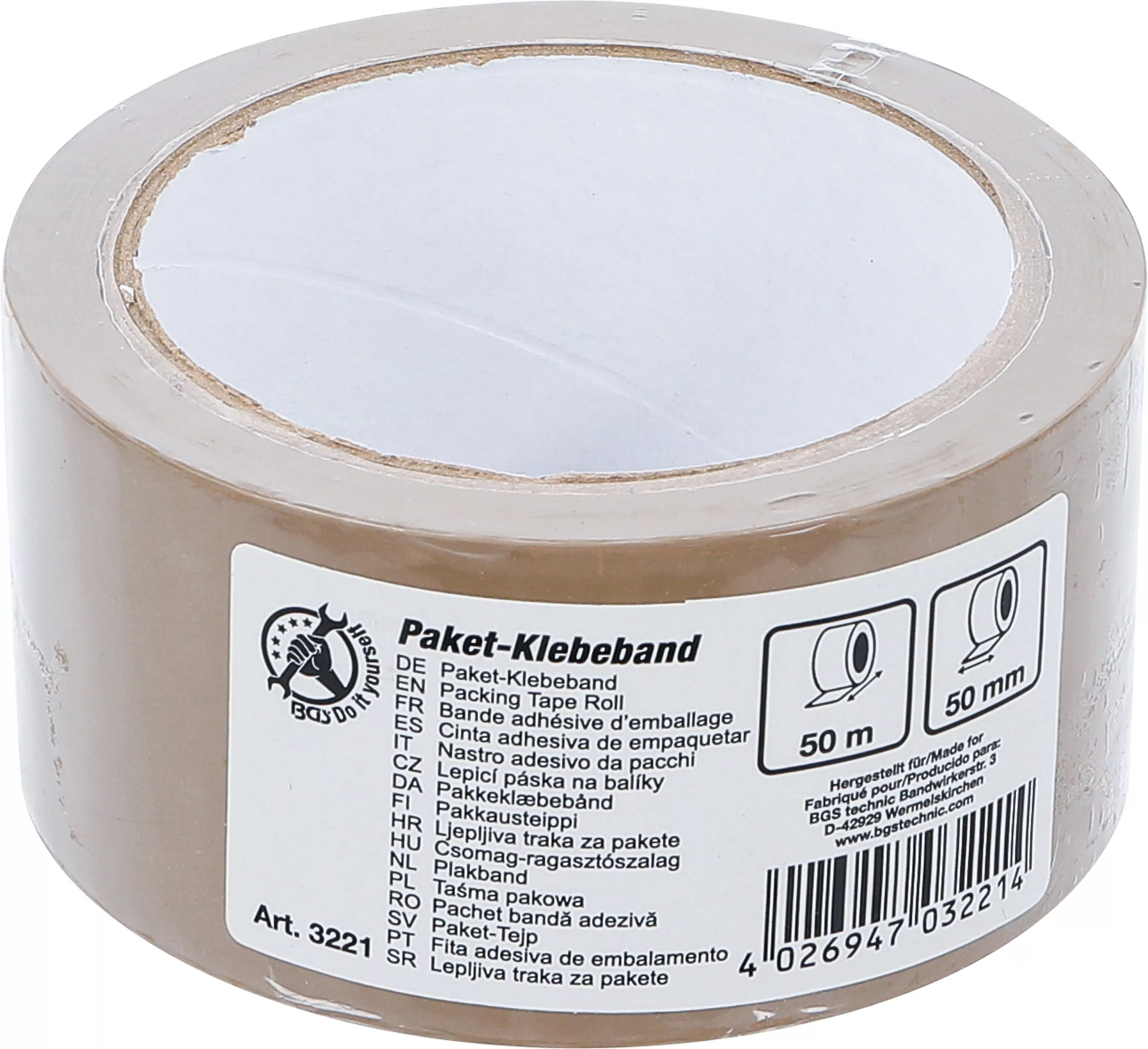 Paket-Klebeband | braun | 50 mm x 50 m