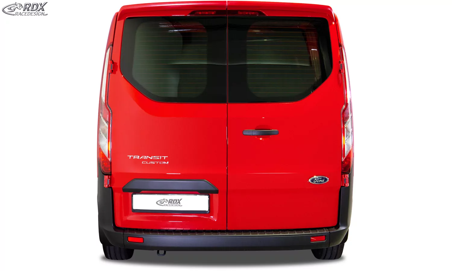 RDX Heckspoiler für FORD Transit Custom / Tourneo Custom (für Flügeltüren) Dachspoiler Spoiler
