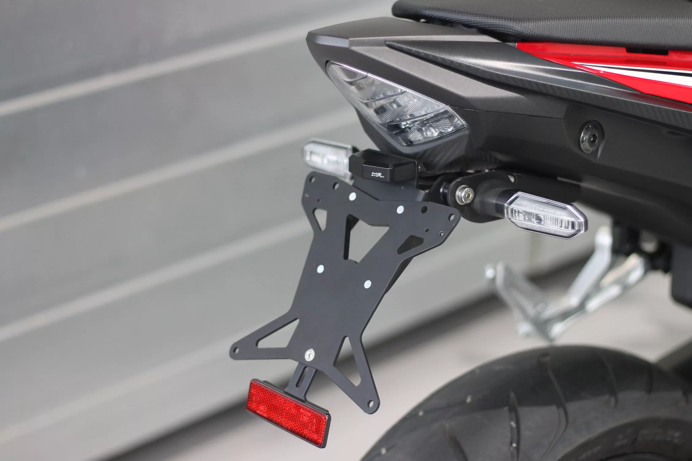 MG Biketec Kennzeichenhalter für Honda CB 500 F ab 2016-2020