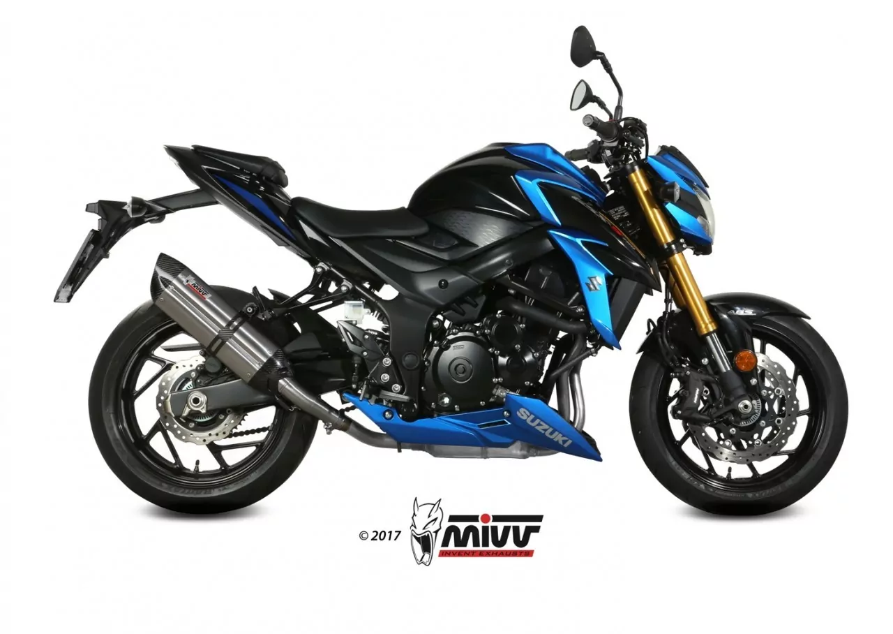 MIVV Suono Edelstahl Suzuki GSX-S 750 2017-