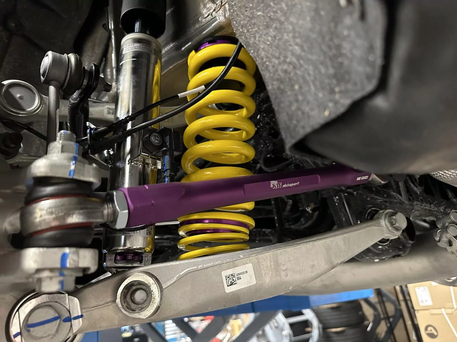 KW Clubsport Spurlenkersatz für die HA BMW 4er Coupe (G22, G82) 07/2020-