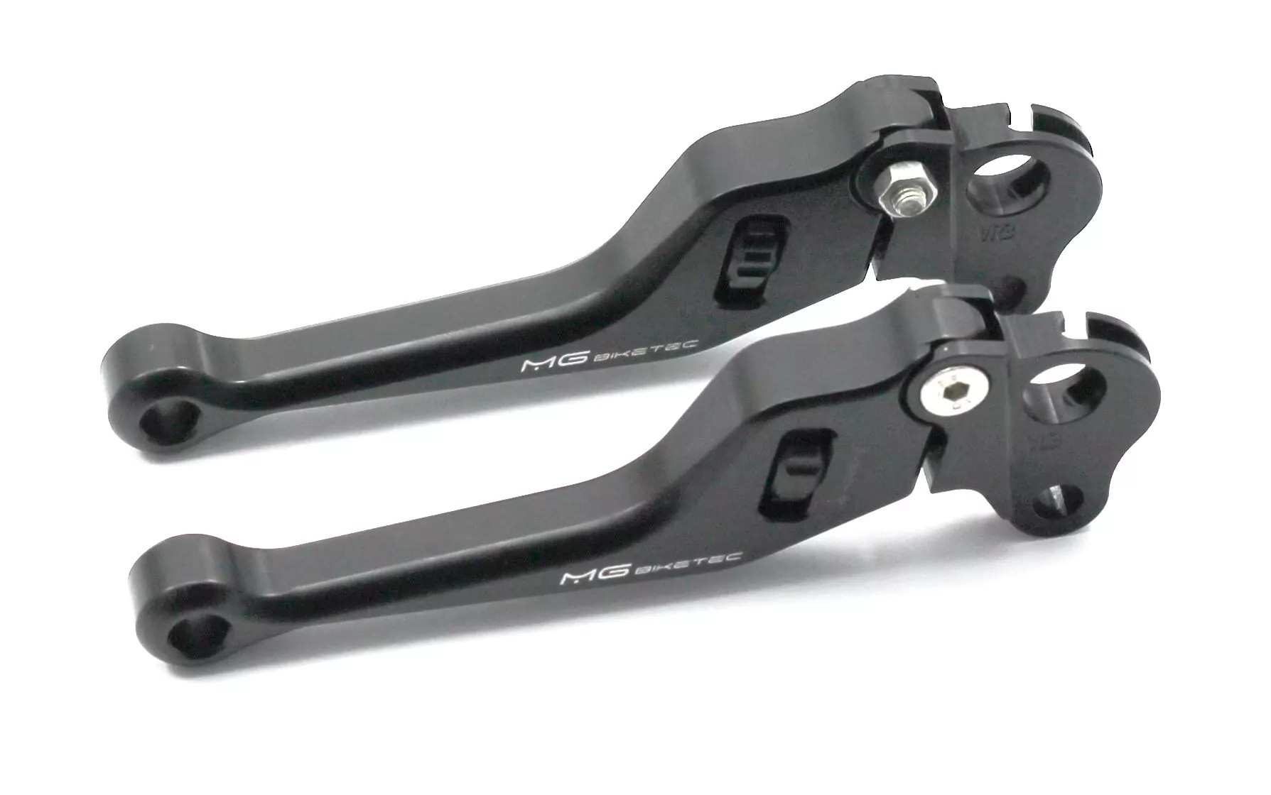 MG Biketec Bremshebel & Kupplungshebel Set - Kurz mit ABE, gültig in D - A - CH für Vespa Elestart 50 ab 1967