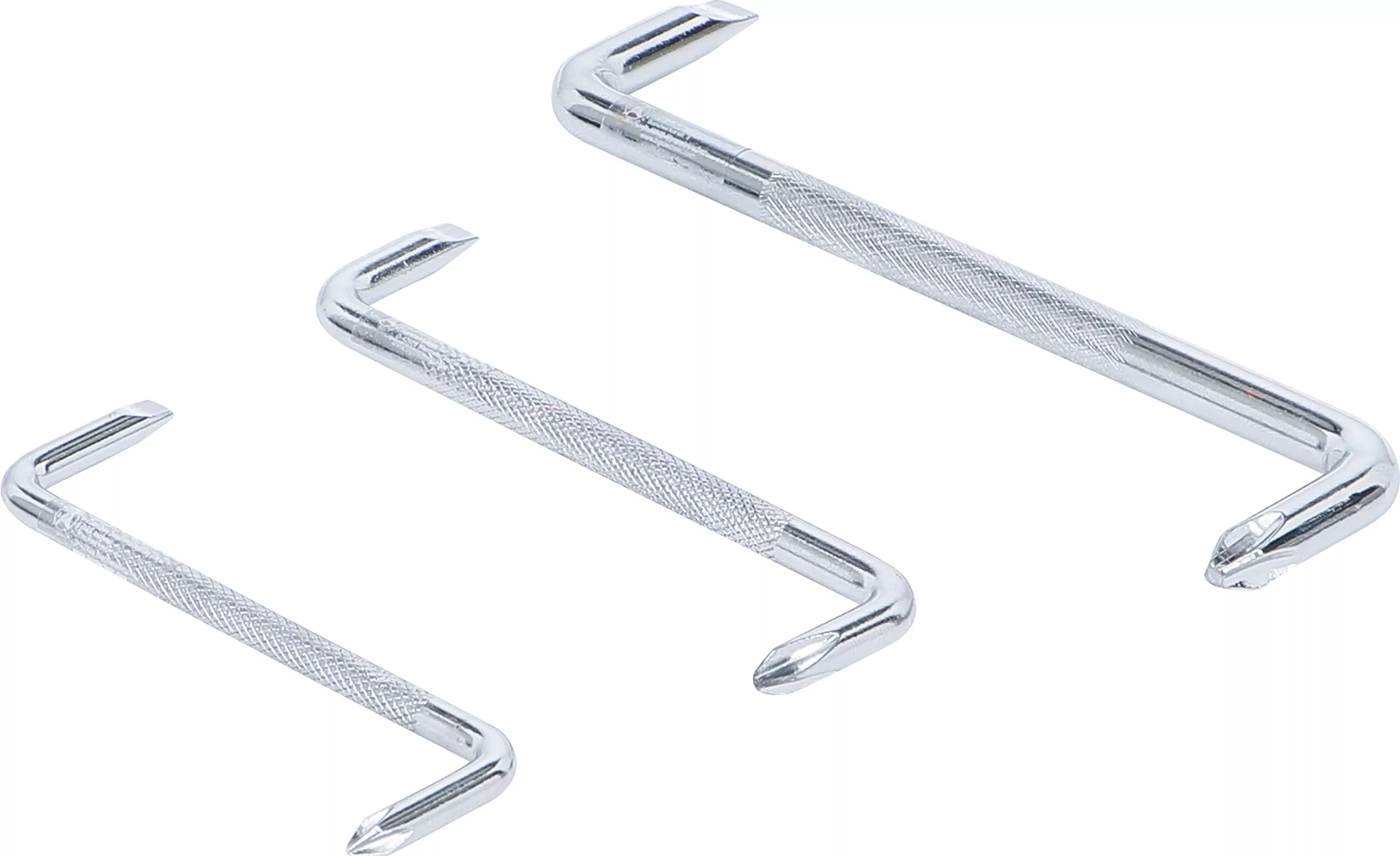 Winkel-Schraubendreher-Satz | Schlitz / Kreuzschlitz | 3-tlg.