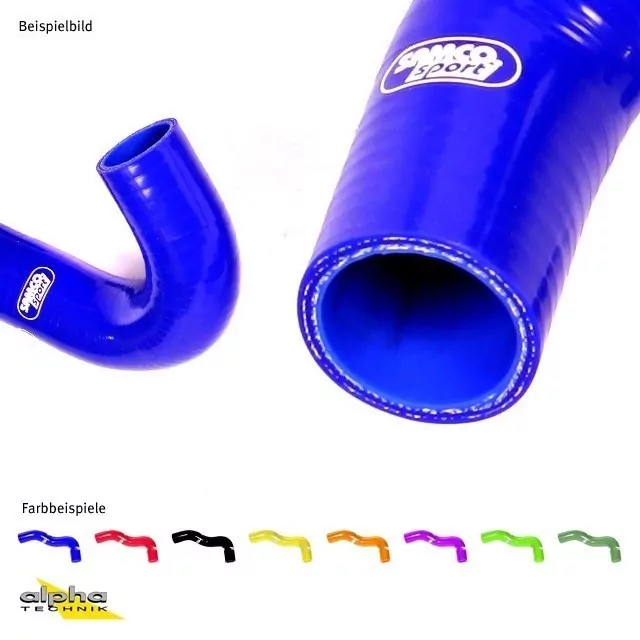 SAMCO SPORT Siliconschlauch Kit weiß für Yamaha YZF600R6 Modelljahr 1999-2002