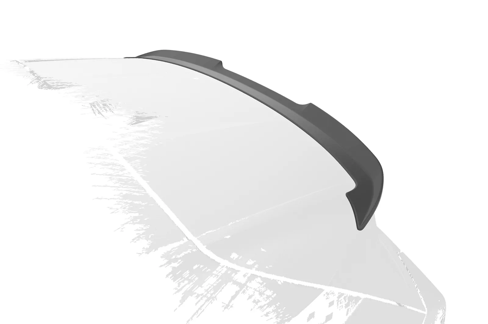 Heckflügel mit ABE für Cupra Born HF928 Schwarz Strukturiert