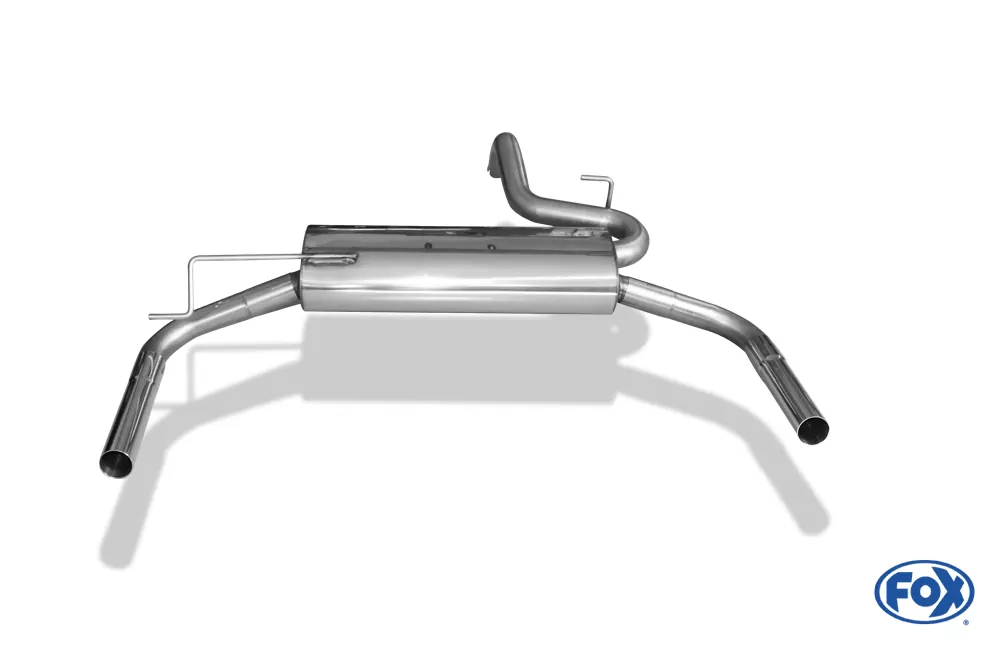 Lada Niva 4x4  Endschalldämpfer quer Ausgang rechts/links - 1x45 Typ 10 rechts/links