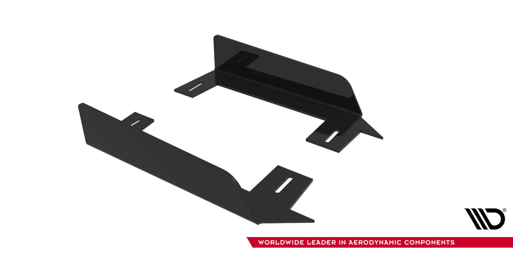 Seitenschweller Flaps Für Mitsubishi Lancer EVO X Schwarz Hochglanz