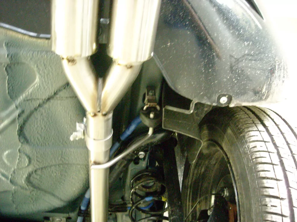 Fiat Grande Punto 199 - Diesel  Endschalldämpfer Ausgang rechts/links - 2x76 Typ 13 rechts/links