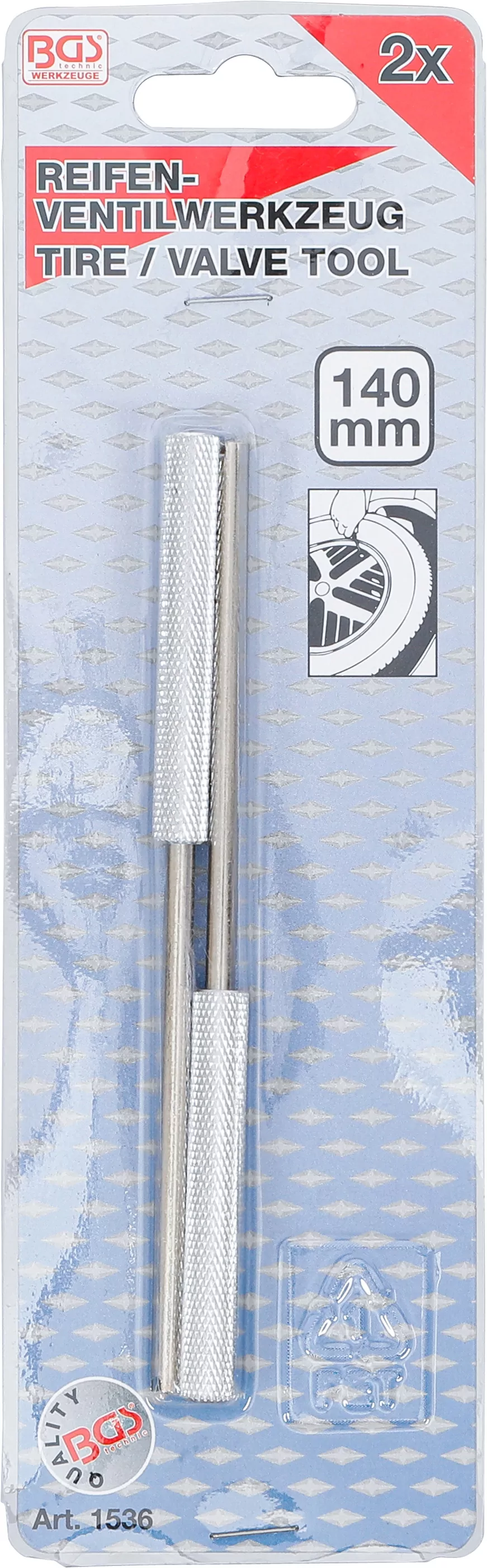 Reifen-Ventilwerkzeug | 2-tlg.