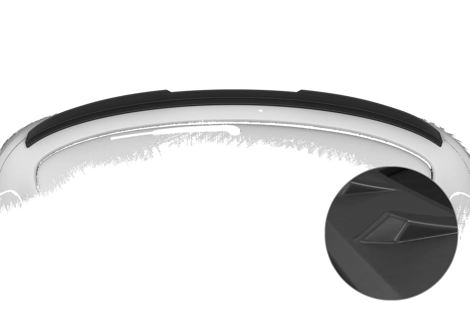 Heckflügel mit ABE für Audi Q5/SQ5 (Typ 8R) Lackierfreundlich (schwarz matt)