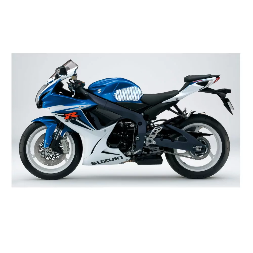 Stompgrip Traction Pad Icon für Suzuki GSX-R 750 11-22 Schwarz