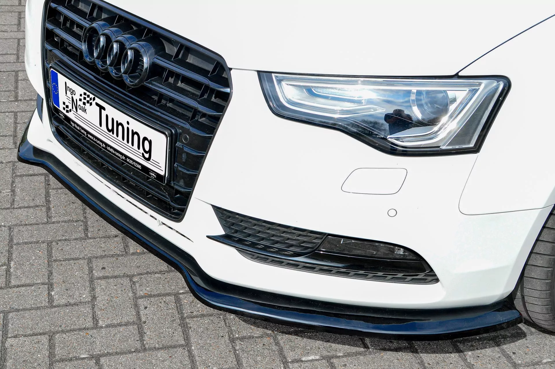 Cup Frontspoilerlippe für Audi A5 B8 Facelift Bj. 2011-2016