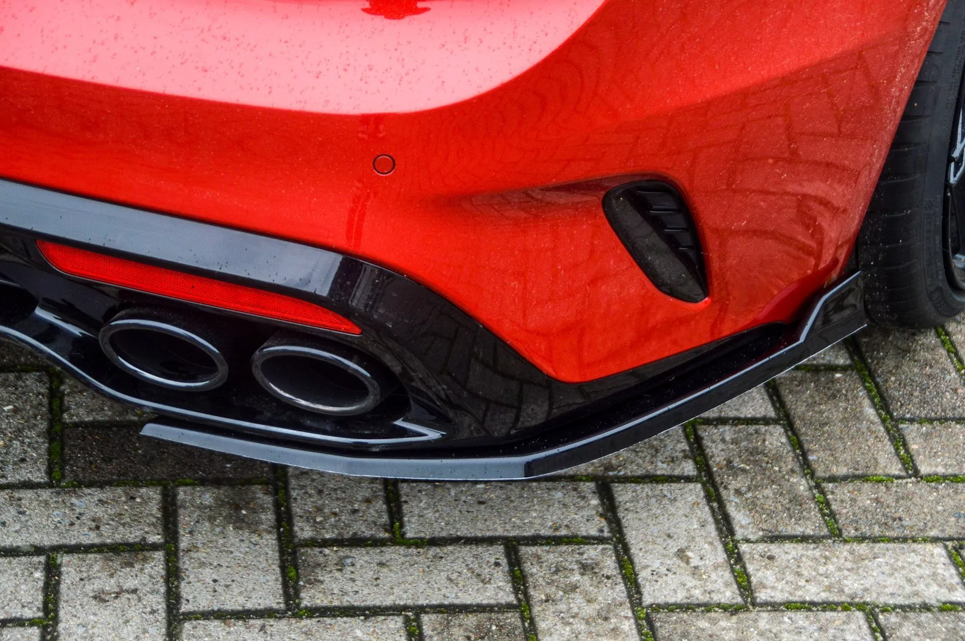 Heckansatz Seitenteile für Kia Stinger CK