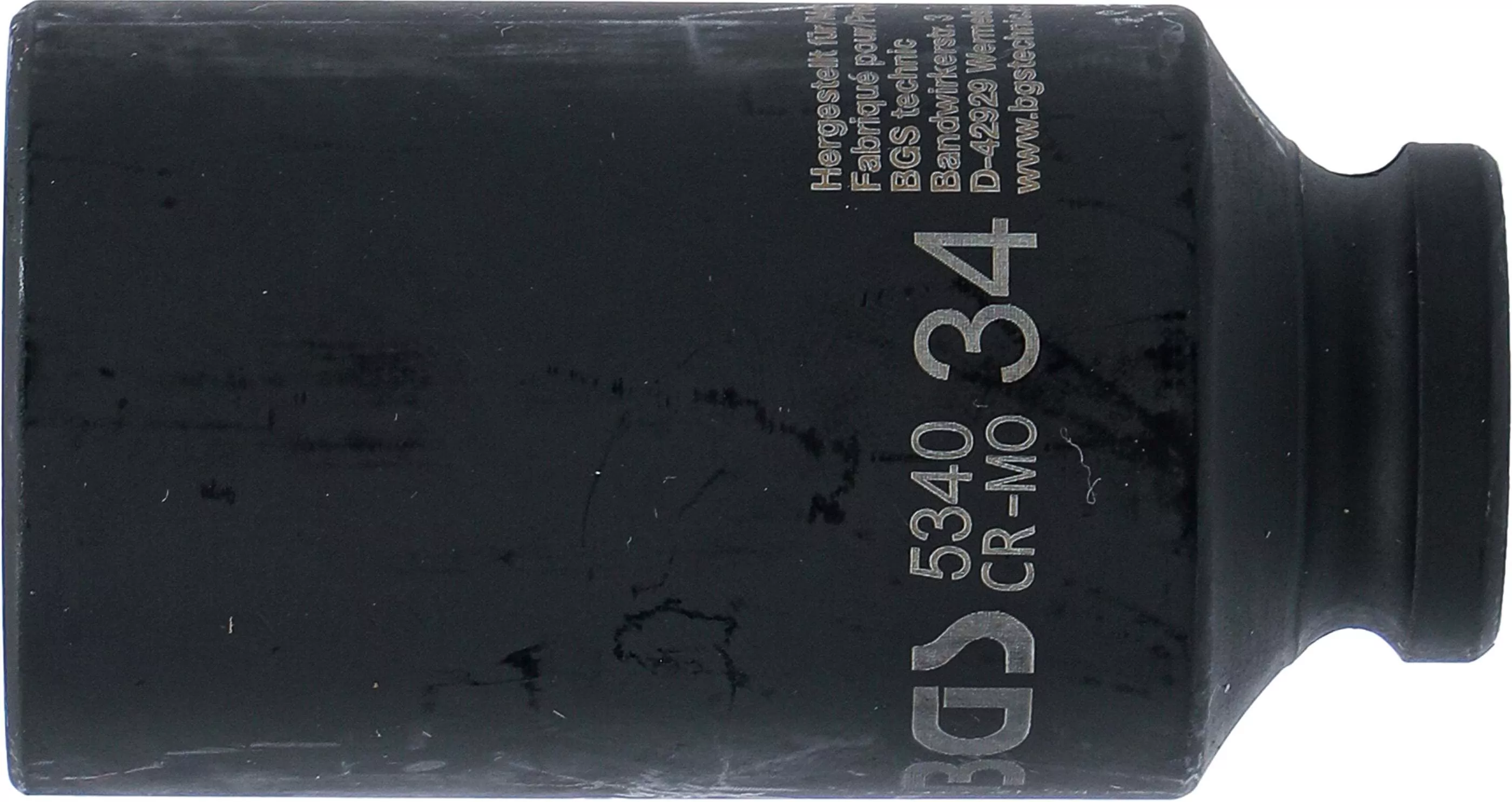 Kraft-Steckschlüssel-Einsatz Zwölfkant, tief | Antrieb Innenvierkant 12,5 mm (1/2") | SW 34 mm