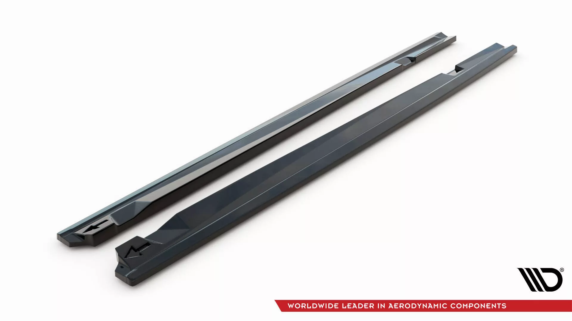 Seitenschweller Ansatz Für Mercedes-AMG GT 43 4 Door Coupe V8 Styling Package Schwarz Hochglanz