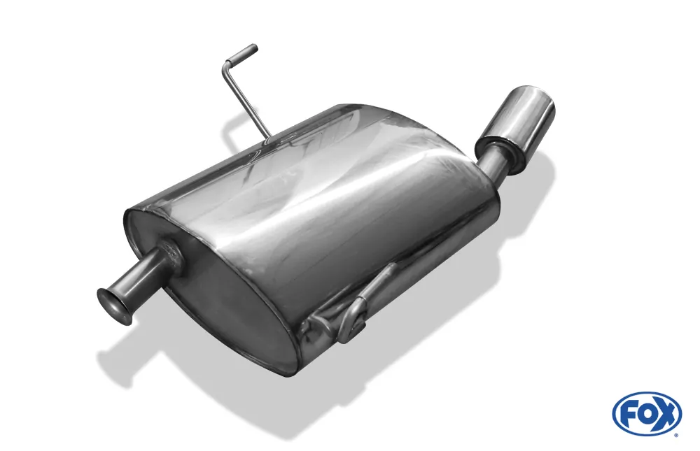 Peugeot 206 SW  Endschalldämpfer - 88x74 Typ 32