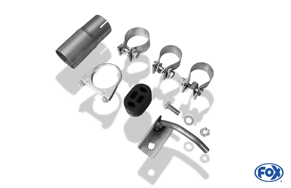 Volvo XC90 I  Endschalldämpfer Ausgang rechts/links zweiflutig - 2x76 Typ 13 rechts/links