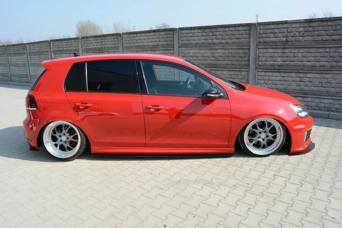 Racing Seitenschweller Ansatz Passend Für Passend Für VW GOLF 6 GTI 35TH / R20